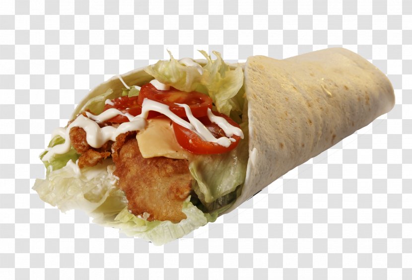 Wrap Shawarma Burrito Gyro Fast Food - Lumpia Transparent PNG