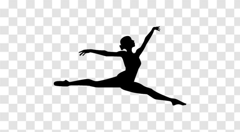 Ballet Dancer Silhouette - Cartoon Transparent PNG