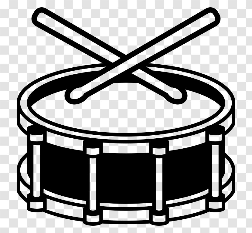 Snare Drums Emoji Musical Instruments - Watercolor - Drum Transparent PNG