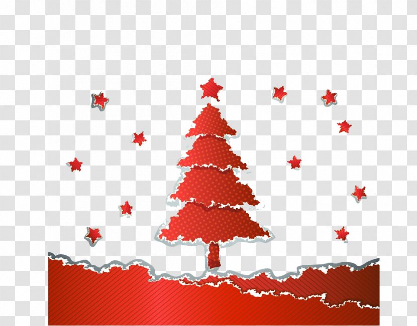 Christmas Tree Euclidean Vector Pattern - Ppt Transparent PNG