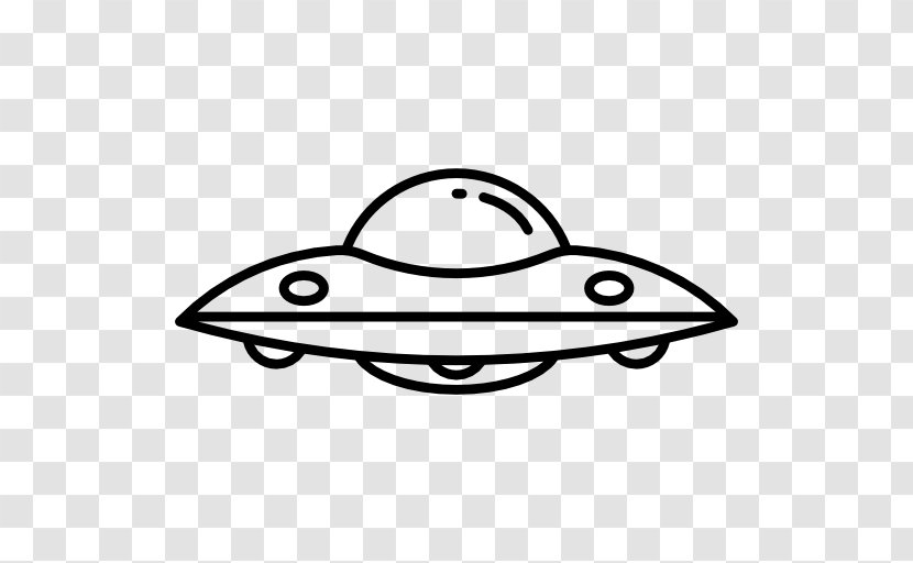Unidentified Flying Object - Hat - Black Transparent PNG