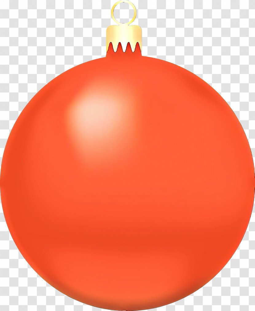 Red Christmas Ball - Ornament - Decoration Transparent PNG