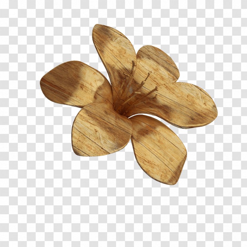 Table Wood - Product - Metallic Flower Transparent PNG