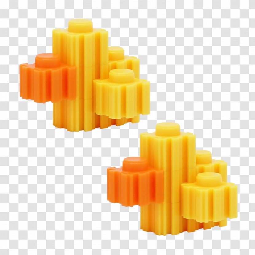 Yellow Duck Orange - Wax Transparent PNG