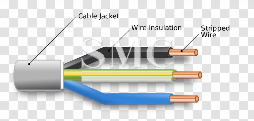 Electrical Cable Insulator Wires & Electricity - American Wire Gauge Transparent PNG