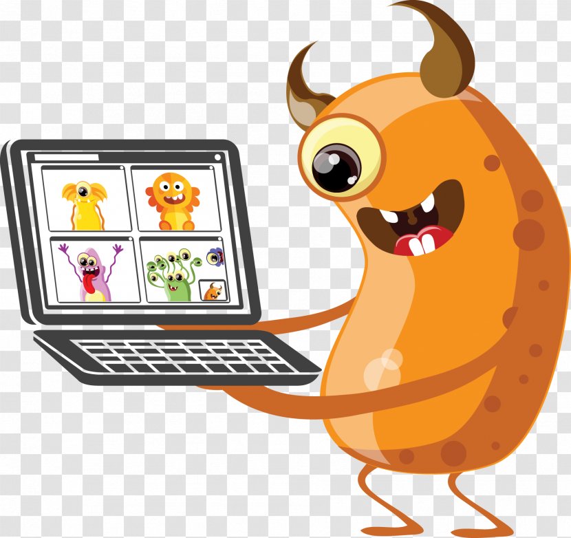 Bacteria Virus Clip Art - Cartoon - Meeting Starts Transparent PNG