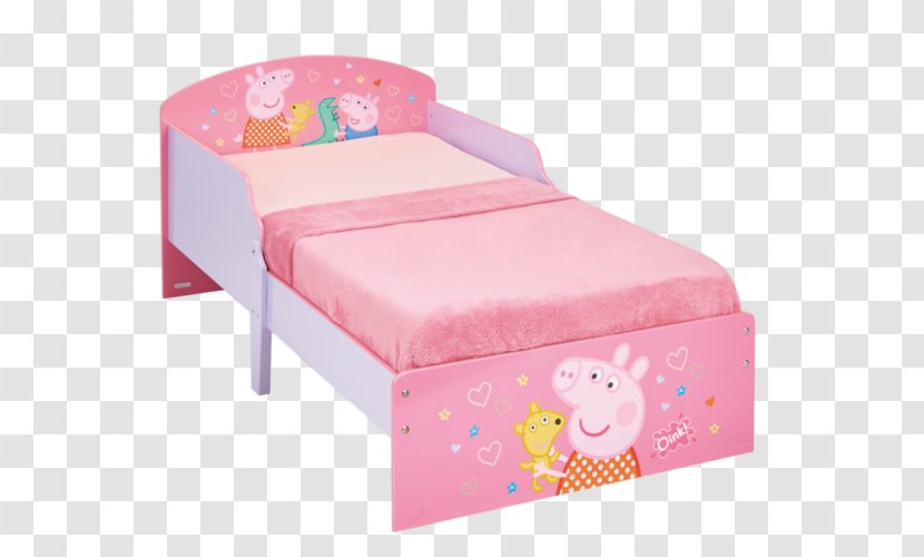 Toddler Bed Cots Bedding Size - Mattress - Peppa Transparent PNG