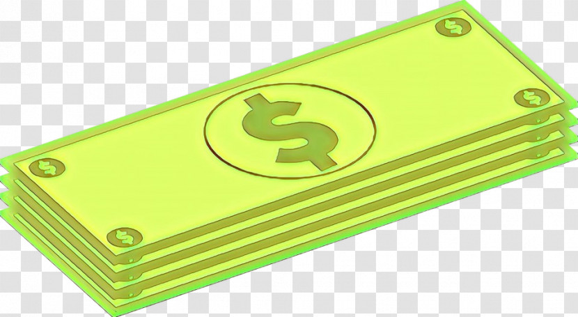 Green Yellow Technology Rectangle Transparent PNG