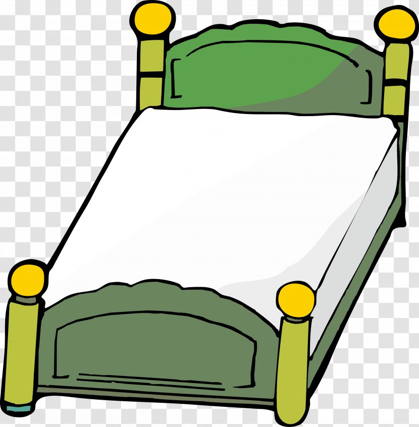 Bed Cartoon - Bedding - Twins Transparent PNG