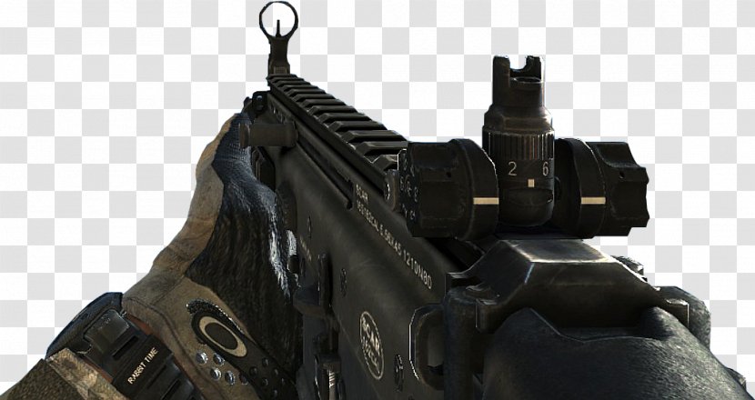Call Of Duty: Modern Warfare 3 Duty 4: Black Ops II 2 - Silhouette - Scar Transparent PNG