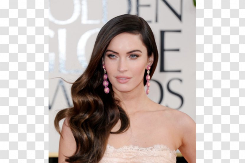 Megan Fox Hairstyle Long Hair Coloring - Tree Transparent PNG