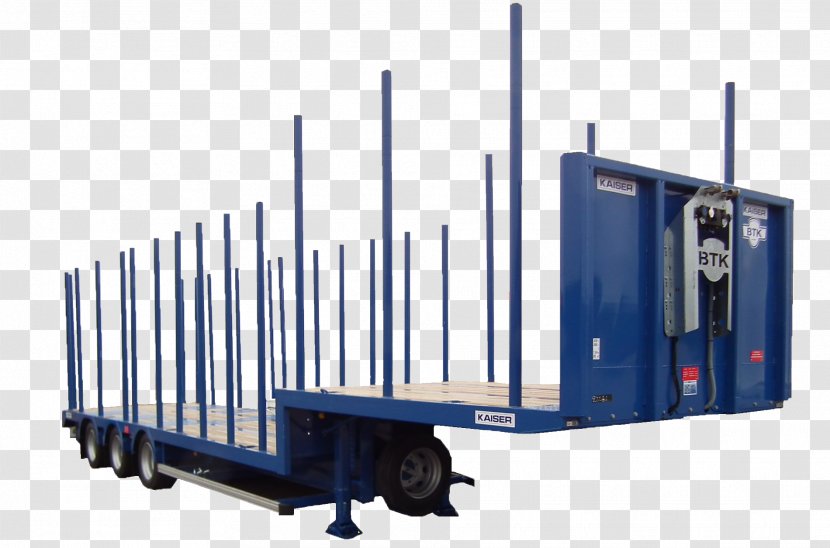 Semi-trailer Chassis Essieu Cargo - Freight Transport - BOIS Transparent PNG