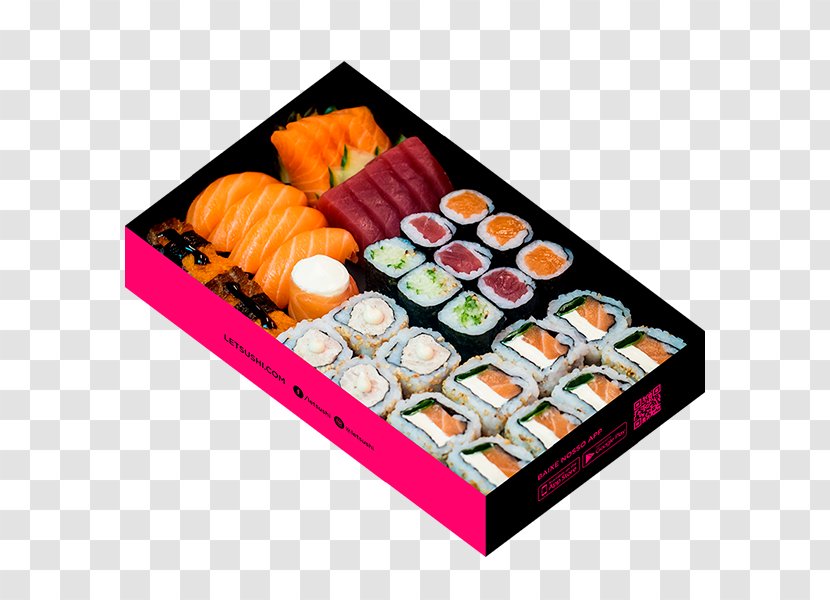 California Roll Sashimi Japanese Cuisine Let'Sushi Botafogo Gimbap - Food - Basic Box Transparent PNG