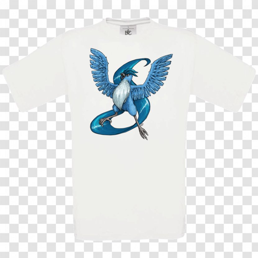 T-shirt Sleeve Feather Neck Outerwear - Bird - Frozen Chicken Transparent PNG
