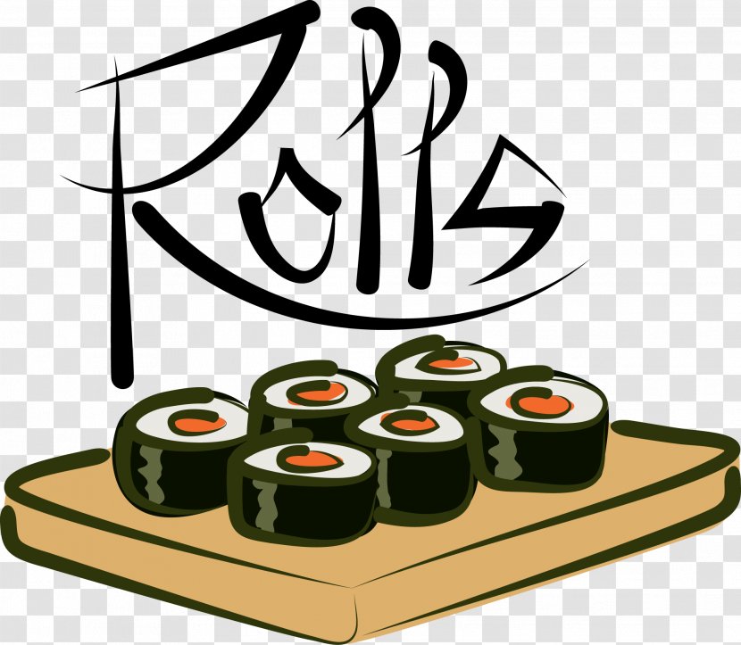 Sushi Japanese Cuisine Sashimi Tempura - Small Bread - Nori Creative Poster Design Transparent PNG