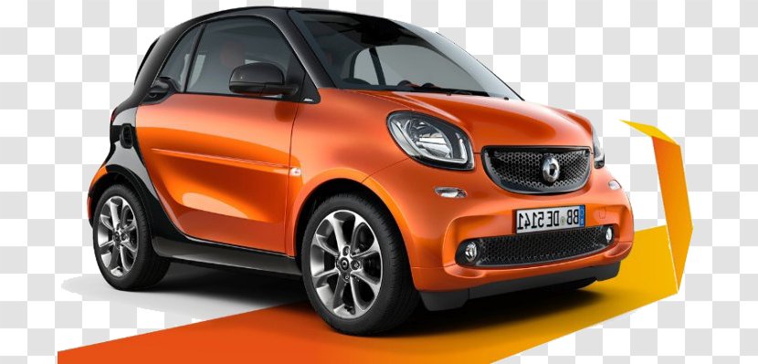 2015 Smart Fortwo Mercedes-Benz Car FORTWO Passion - Supermini - Vehicle Transparent PNG