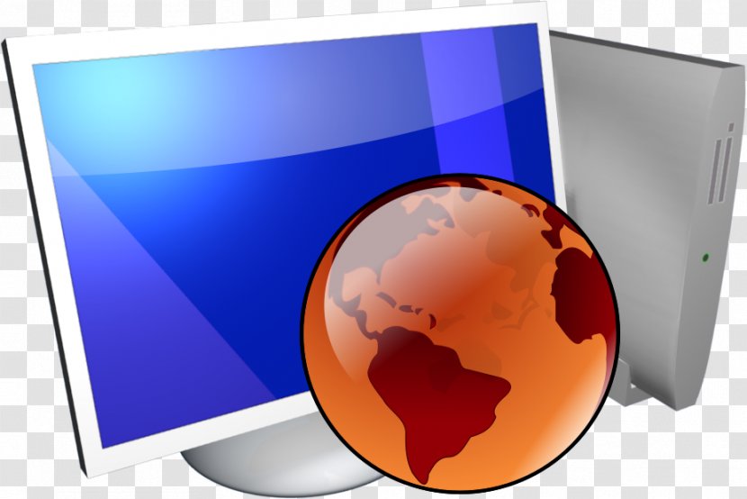 Laptop Computer Clip Art - Multimedia - Free Globe Image Transparent PNG