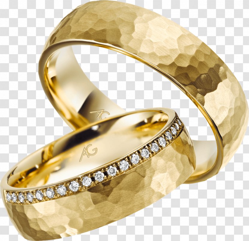 Wedding Ring Silver Białe Złoto Brilliant - Ceremony Supply Transparent PNG