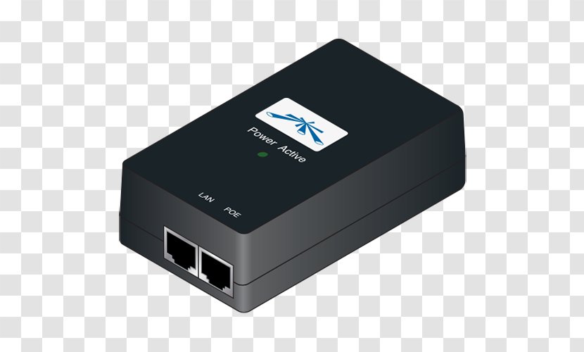 Power Over Ethernet Ubiquiti Networks Adapter Wireless Access Points Computer Network - Poe Transparent PNG