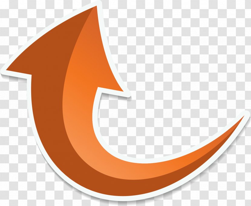 Orange Arrow - Logo - Arrows Transparent PNG