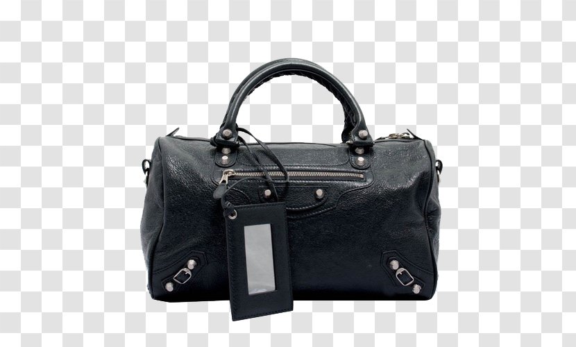 Handbag Balenciaga Varenne - Black - Family Of Dual-use Package Portable Shoulder Ms. Paris 339 610 Transparent PNG