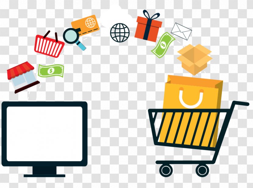 Online Shopping E-commerce Retail Product - Cart - Ebay Affiliate Marketing Transparent PNG