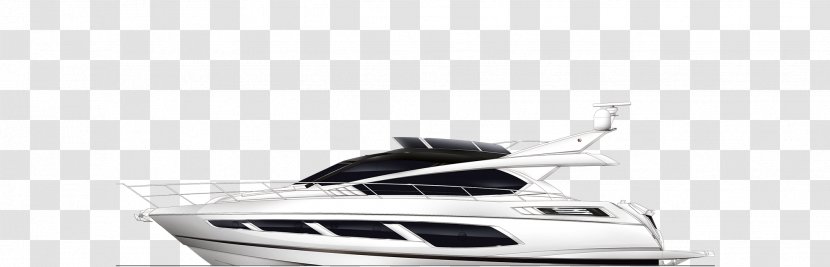 Yacht Manhattan Sunseeker Boating Car - Water Transportation - Top View Transparent PNG