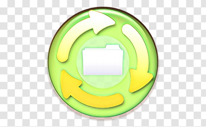 Green Yellow Circle Symbol Icon - Sticker - Wheel Transparent PNG