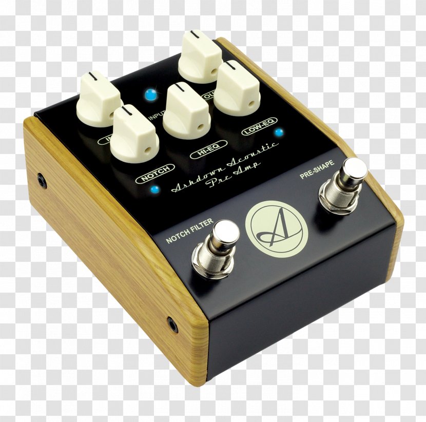 Guitar Amplifier Effects Processors & Pedals Preamplifier Acoustic Ashdown Engineering - Silhouette Transparent PNG