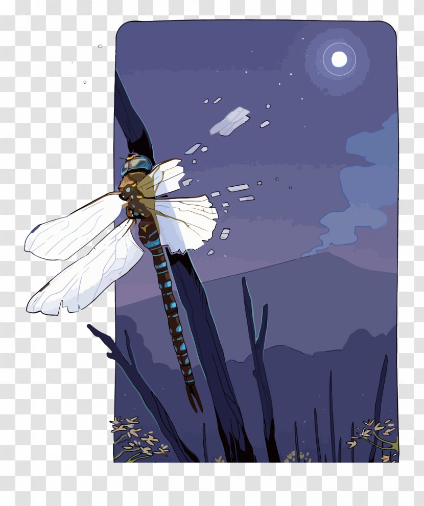 DeviantArt Illustration - Painting - Vector Dragonfly Transparent PNG
