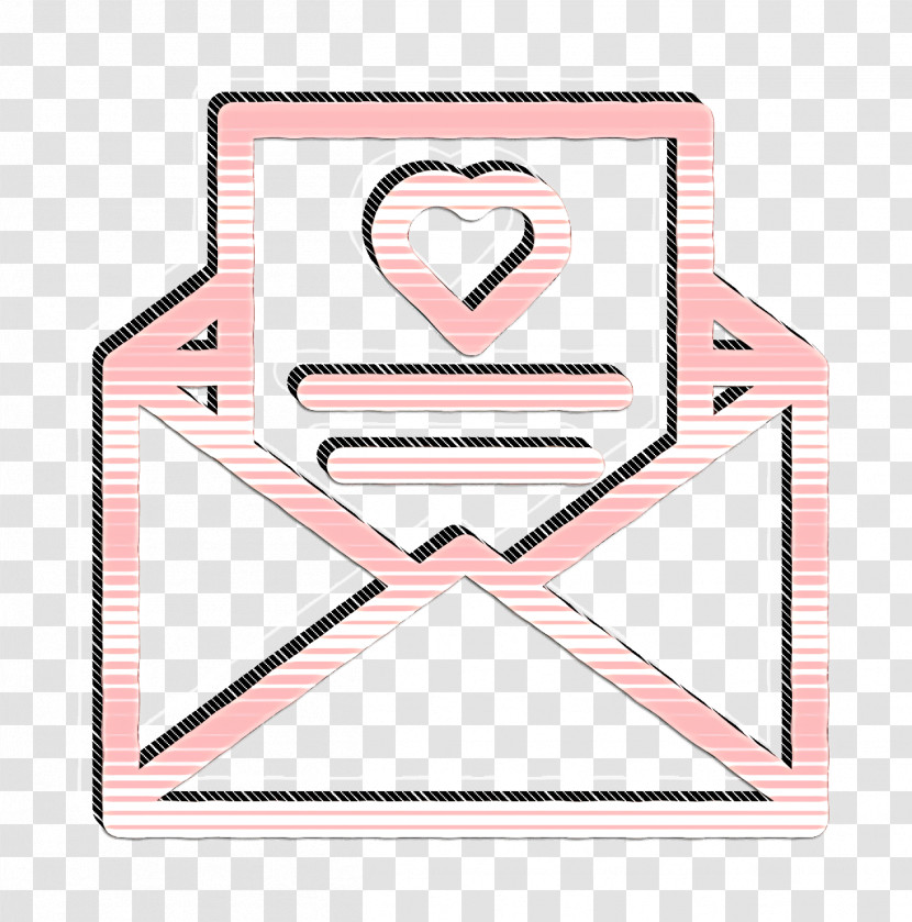 Wedding Invitation Icon Wedding And Love Icon Letter Icon Transparent PNG