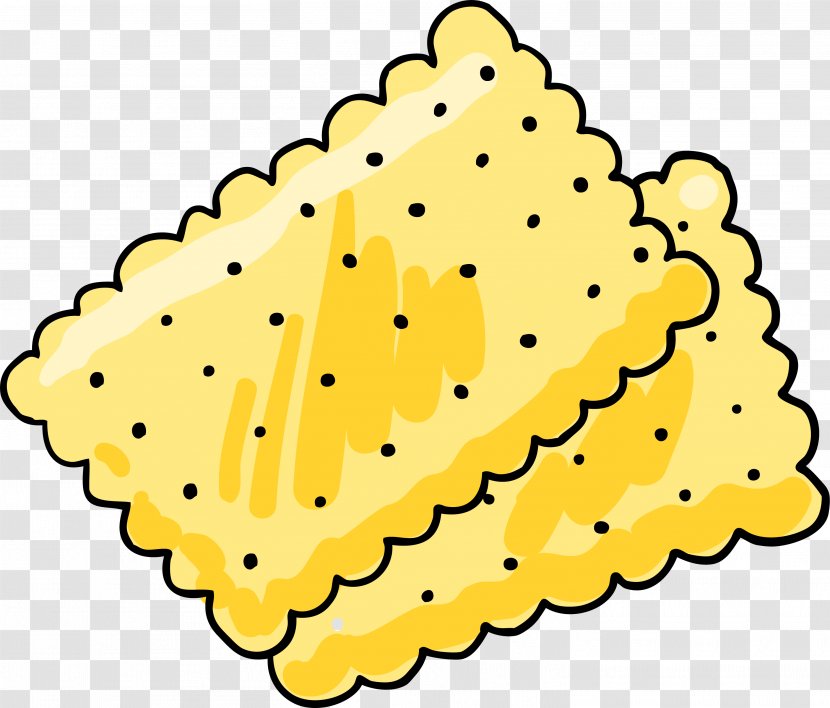 Cookie Biscuit Cracker - Drawing - Hand Painted Yellow Food Transparent PNG