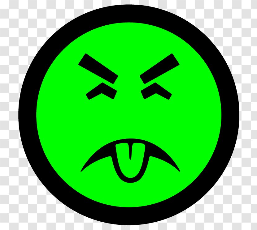 Green Circle - Smile - Sign Transparent PNG