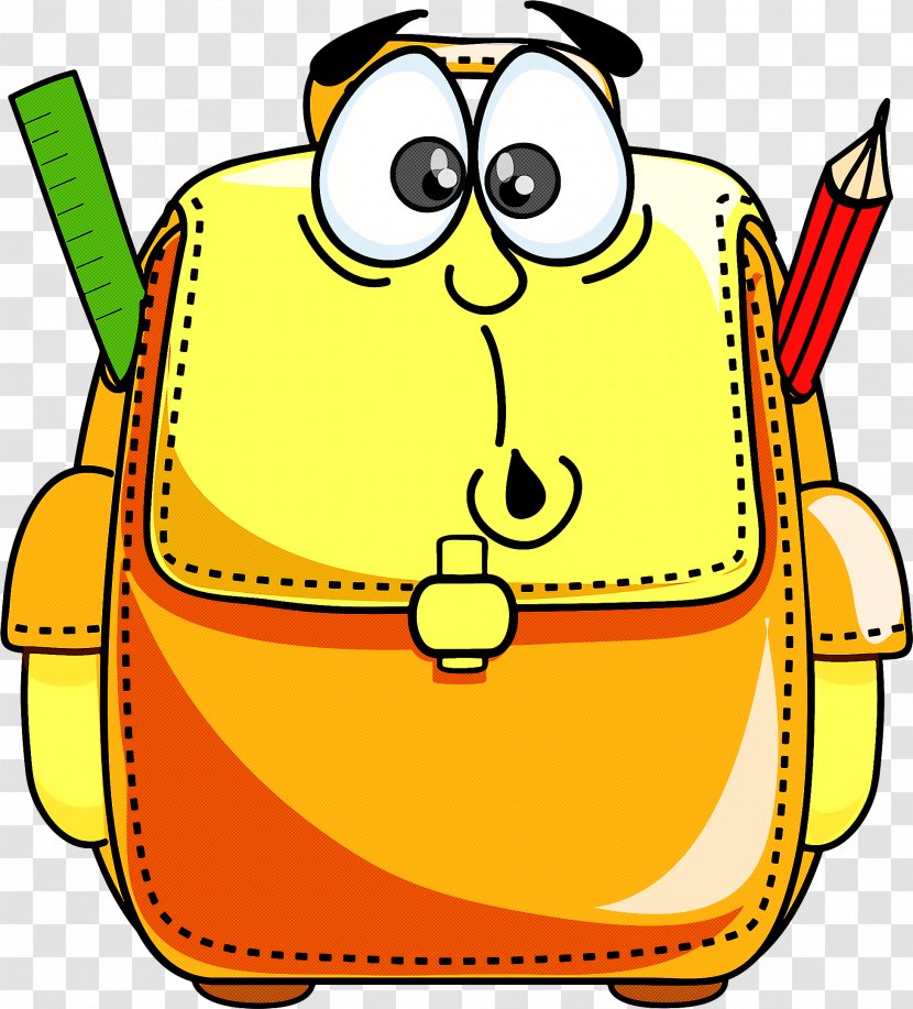Yellow Clip Art Cartoon Pleased Transparent PNG