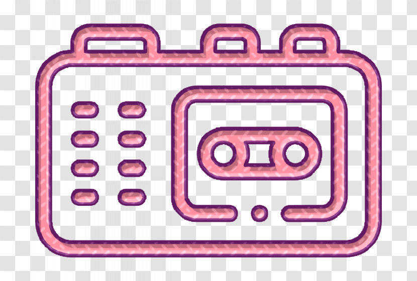 Music And Multimedia Icon Walkman Icon Rock And Roll Icon Transparent PNG