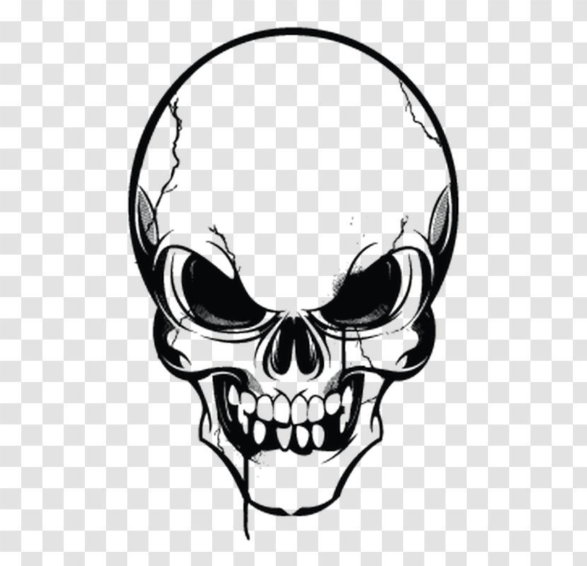 Human Skull Symbolism Clip Art - Wing - Fashion Theme Transparent PNG