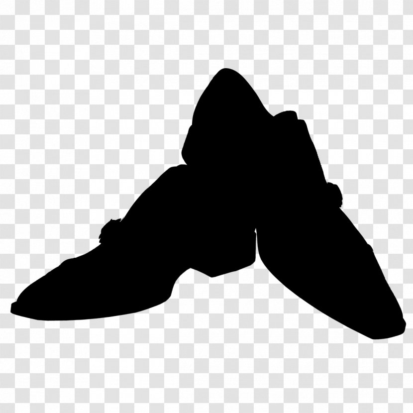 Black & White - Shoe - M Angle Line Clip Art Transparent PNG