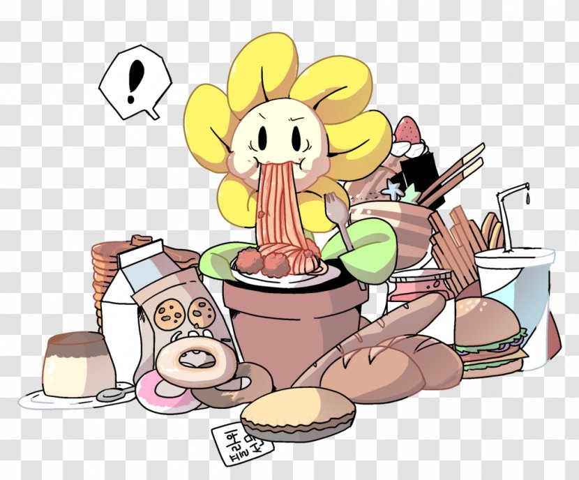 Flowey DeviantArt Undertale Drawing - Food - Leafeon Transparent PNG