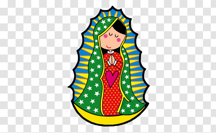 Our Lady Of Guadalupe Mexico Caricature - Art Transparent PNG