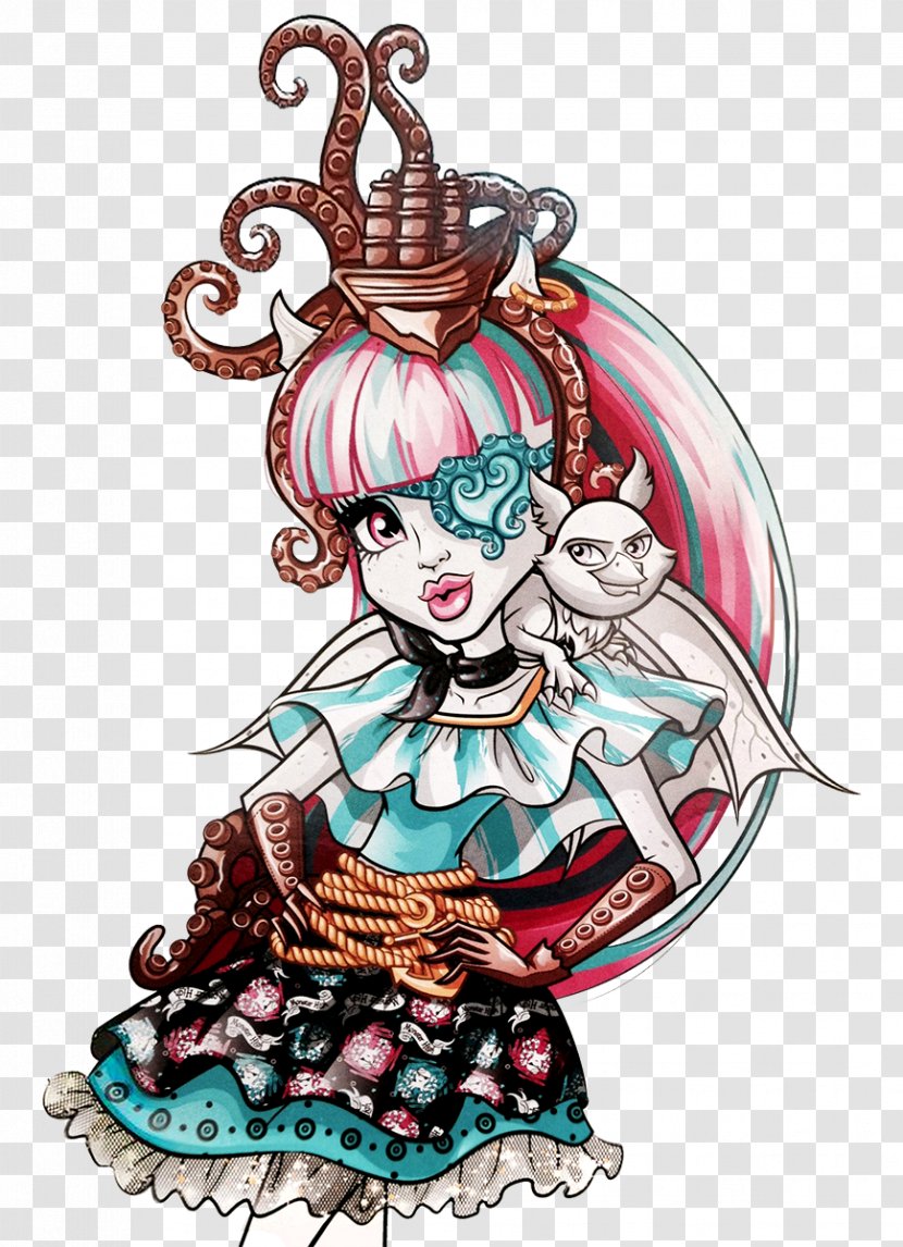 Monster High Doll Art Toy Transparent PNG