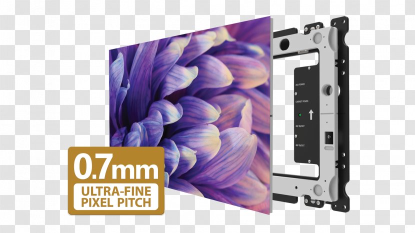 Planar Systems Video Wall Leyard Touchscreen Display Device - Purple Transparent PNG