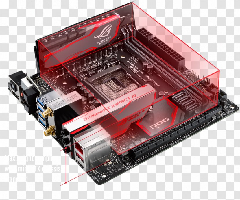 Mini-ITX Motherboard Republic Of Gamers LGA 1151 ASUS - Electronics - Performance Transparent PNG