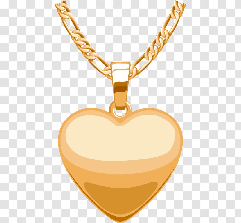 Fashion Accessory Jewellery Necklace Pendant Gold - Locket - Bright Jewelry Transparent PNG