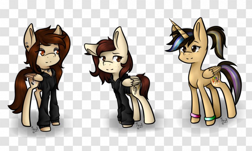 Pony Horse Cartoon Homo Sapiens - Tail Transparent PNG