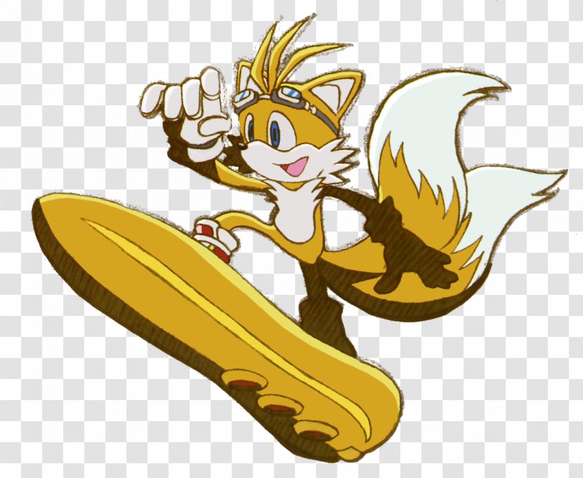 Sonic Riders Tails The Hedgehog Adventure Knuckles Echidna - X - Rider Transparent PNG