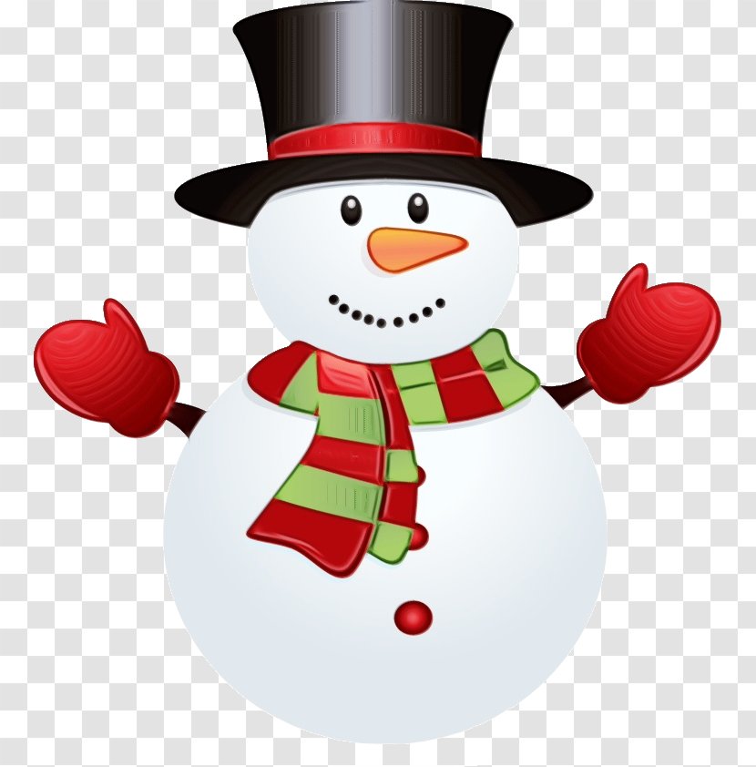 Christmas Winter Background Snowman Cartoon Silhouette Transparent Png