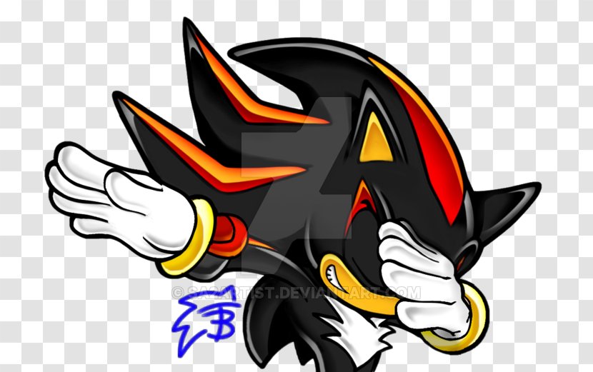 Shadow The Hedgehog Sonic Adventure 2 Sega Dab - Watercolor Transparent PNG