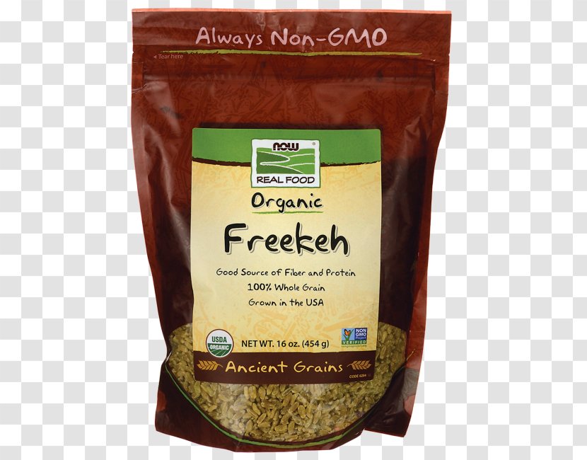 Organic Food Freekeh Wheat Flavor - Ingredient - Natural Foods Transparent PNG