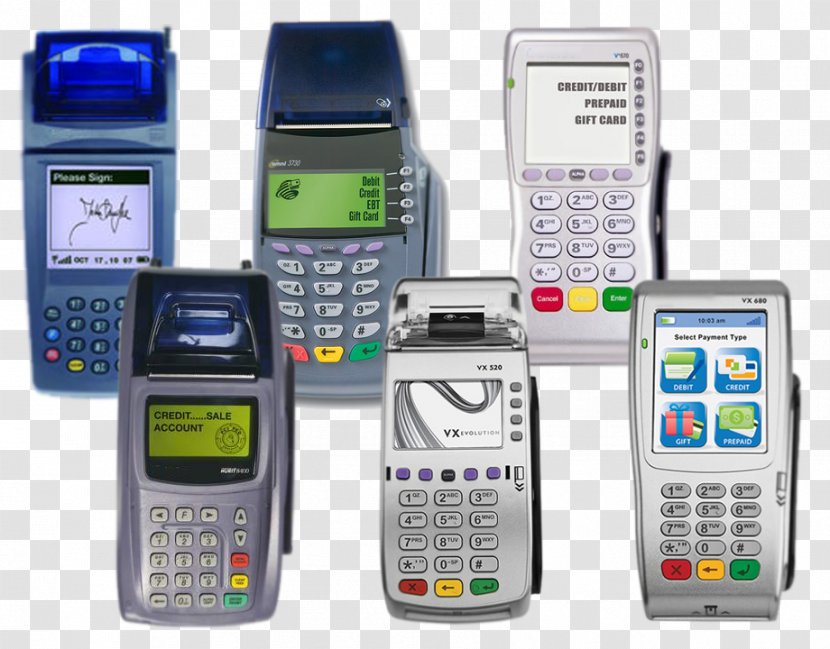 Payment Terminal Feature Phone Electronics VeriFone Holdings, Inc. - Handheld Devices Transparent PNG