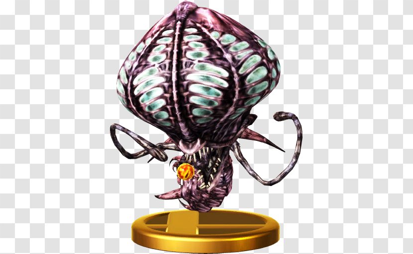 Super Metroid Metroid: Other M Phantoon Wiki Video Game - Head - Organism Transparent PNG